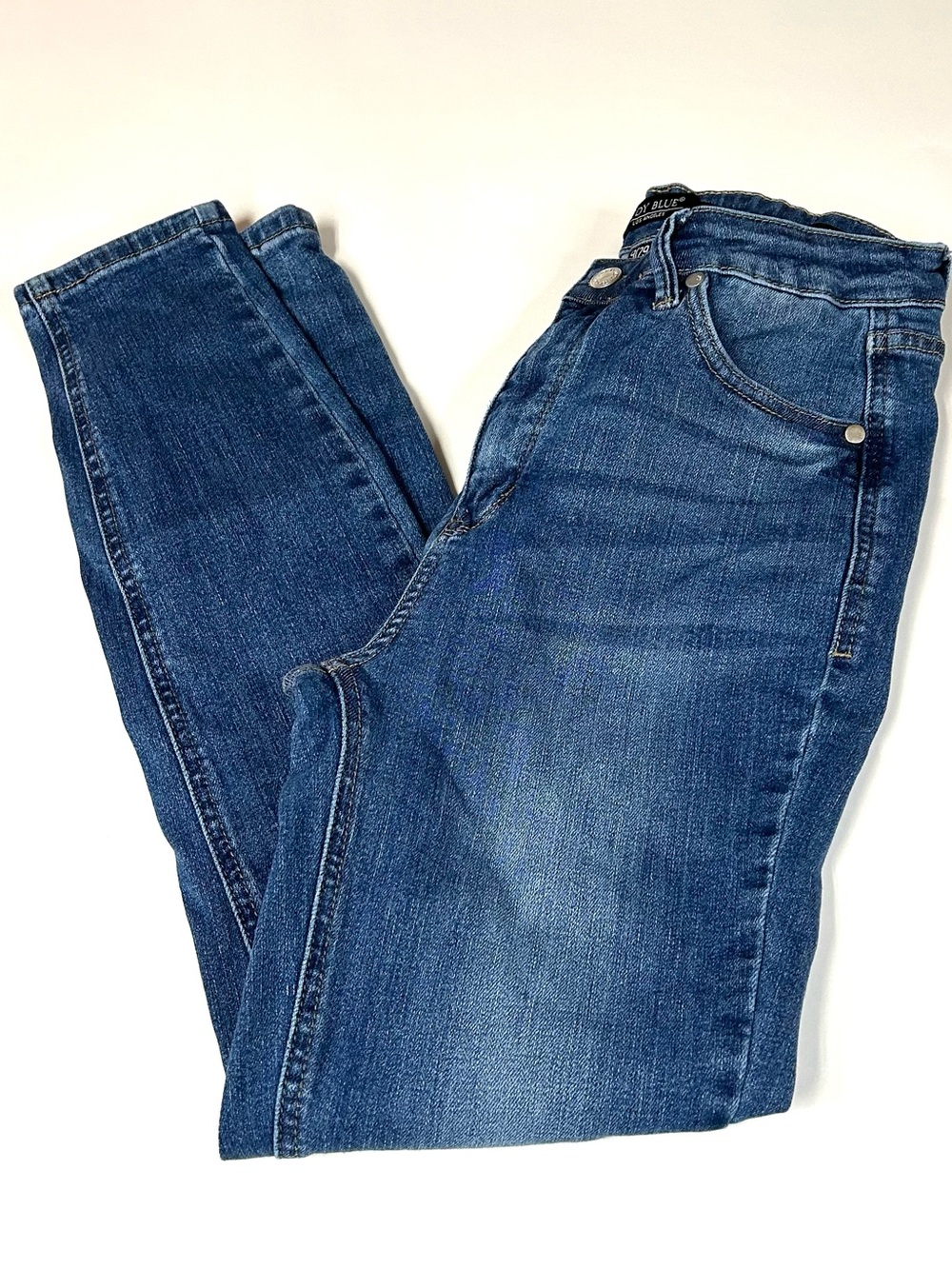 Judy Blue Women’s Size 9/29 Skinny Jeans Dark Wash Blue Denim #2585